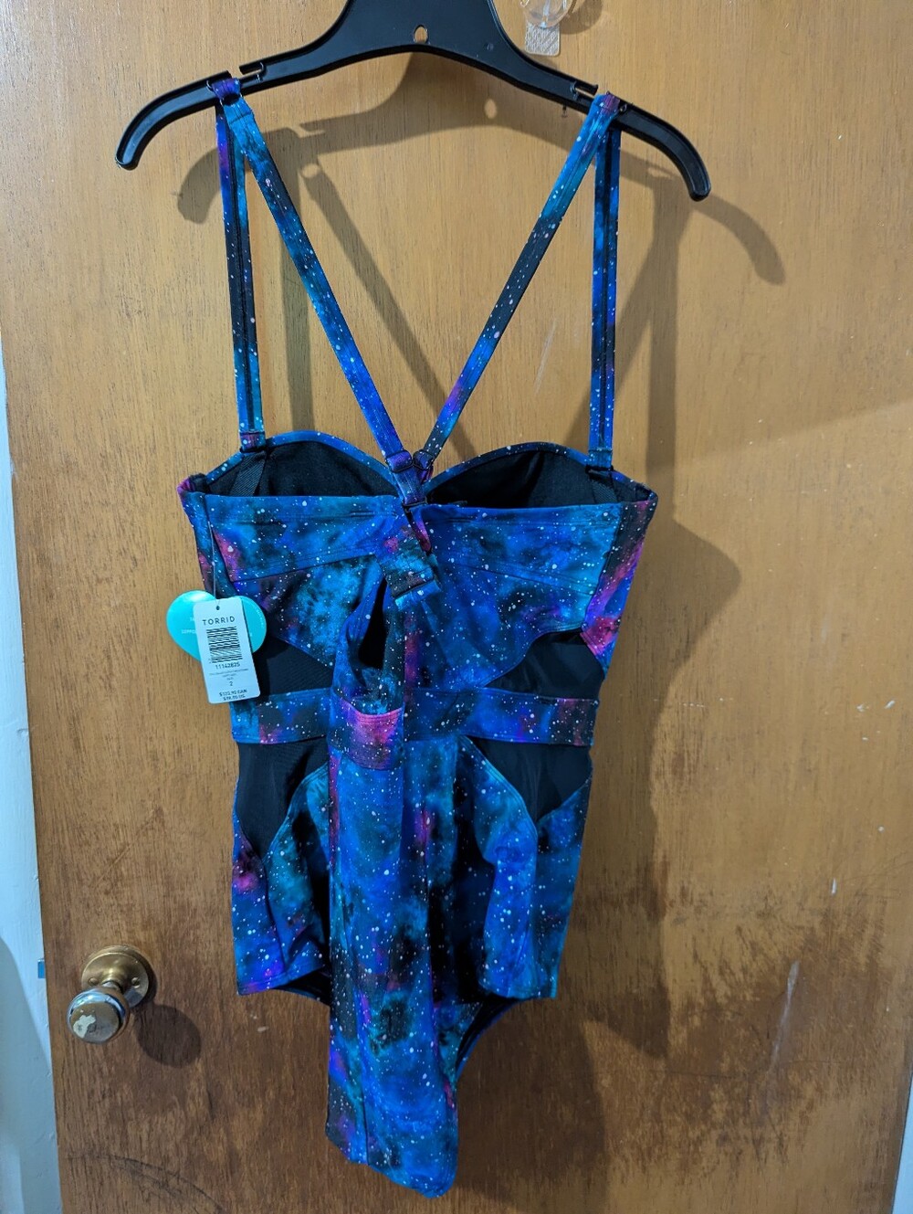 NWT TORRID size 18 Galaxy Swimsuit - Picture 4 of 8
